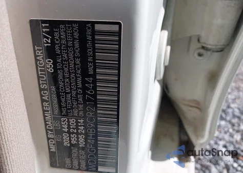 2012 Mercedes-Benz C 250 Sport from USA, damaged, VIN WDDGF4HB9CR217644